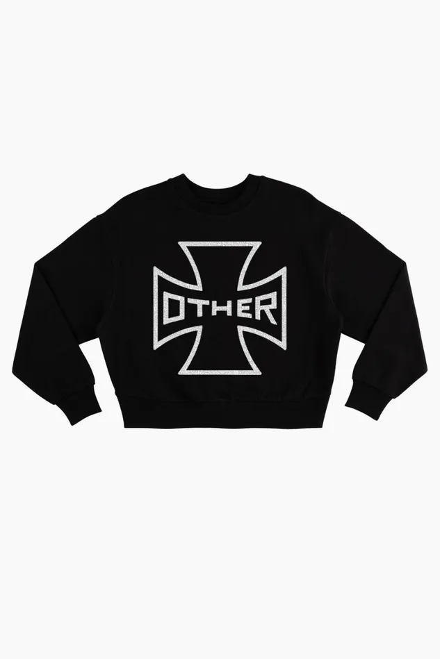 Women Cross Cropped Sweatshirt OTHER HOODIES and SWEATS