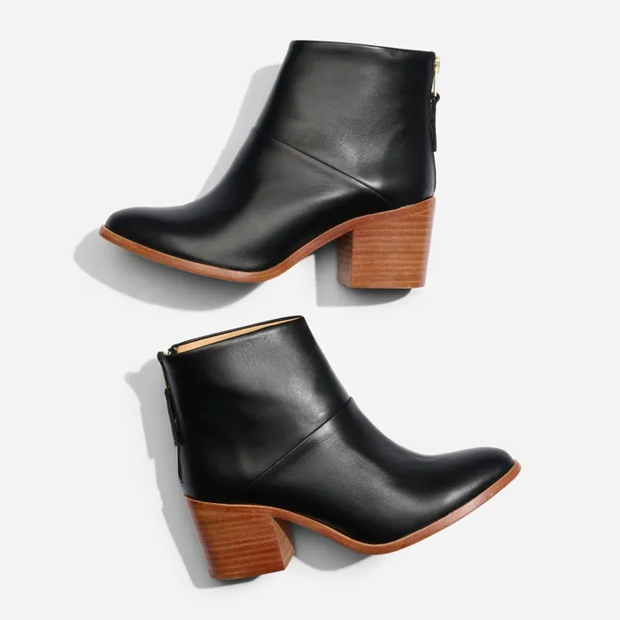 Women Dari Boot Black Nisolo Heels