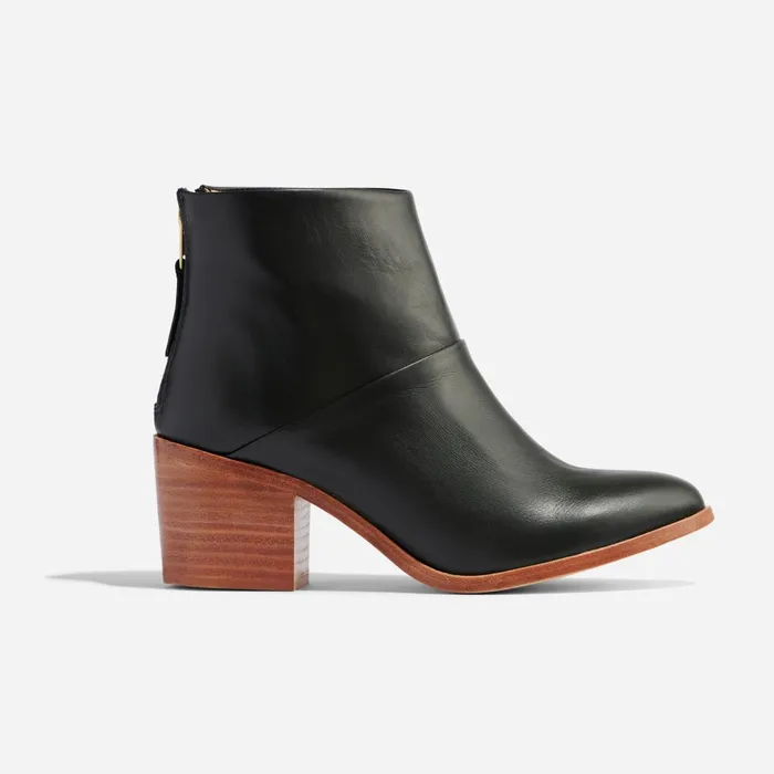 Women Dari Boot Black Nisolo Heels
