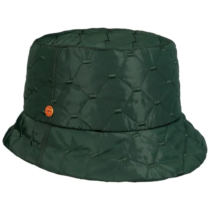 Women Doriet Bucket Fabric Hat With Quilted Pattern Brown Mayser Bucket Hats Women Doriet Bucket Fabric Hat With Quilted Pattern Brown Mayser Bucket Hats
