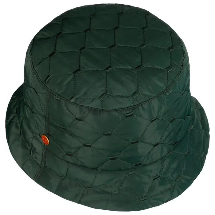 Women Doriet Bucket Fabric Hat With Quilted Pattern Brown Mayser Bucket Hats Women Doriet Bucket Fabric Hat With Quilted Pattern Brown Mayser Bucket Hats