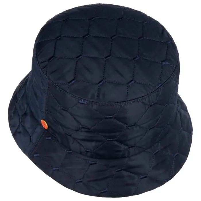 Women Doriet Bucket Fabric Hat With Quilted Pattern Brown Mayser Bucket Hats Women Doriet Bucket Fabric Hat With Quilted Pattern Brown Mayser Bucket Hats