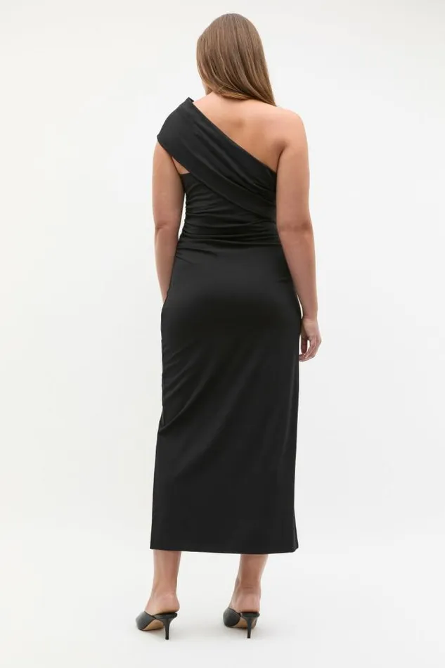 Women Dresses Seed Heritage Clasp Detail Fitted Dress Black