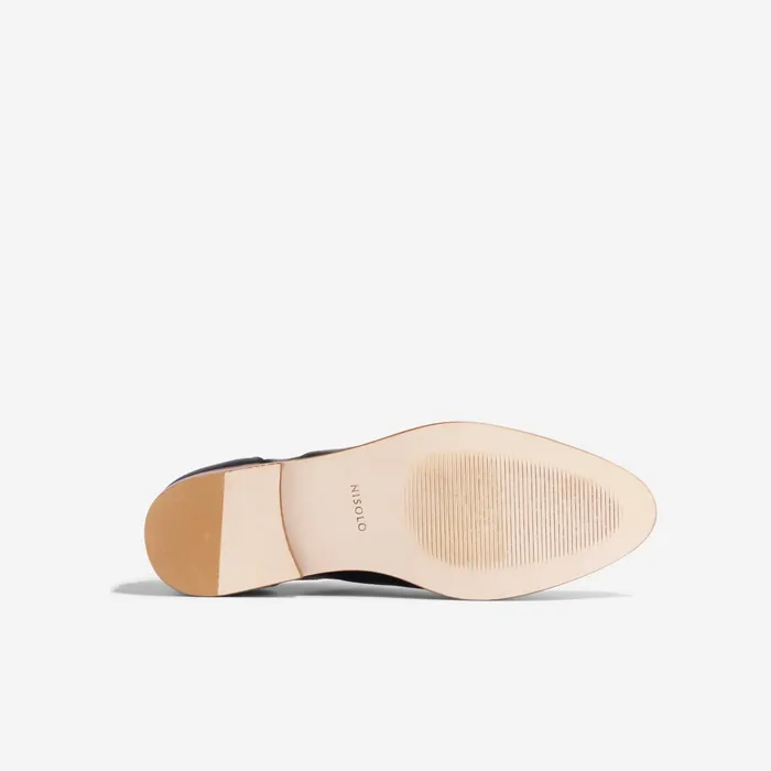 Women Emma D039Orsay Oxford 20 Black Nisolo Flats and Slip Ons