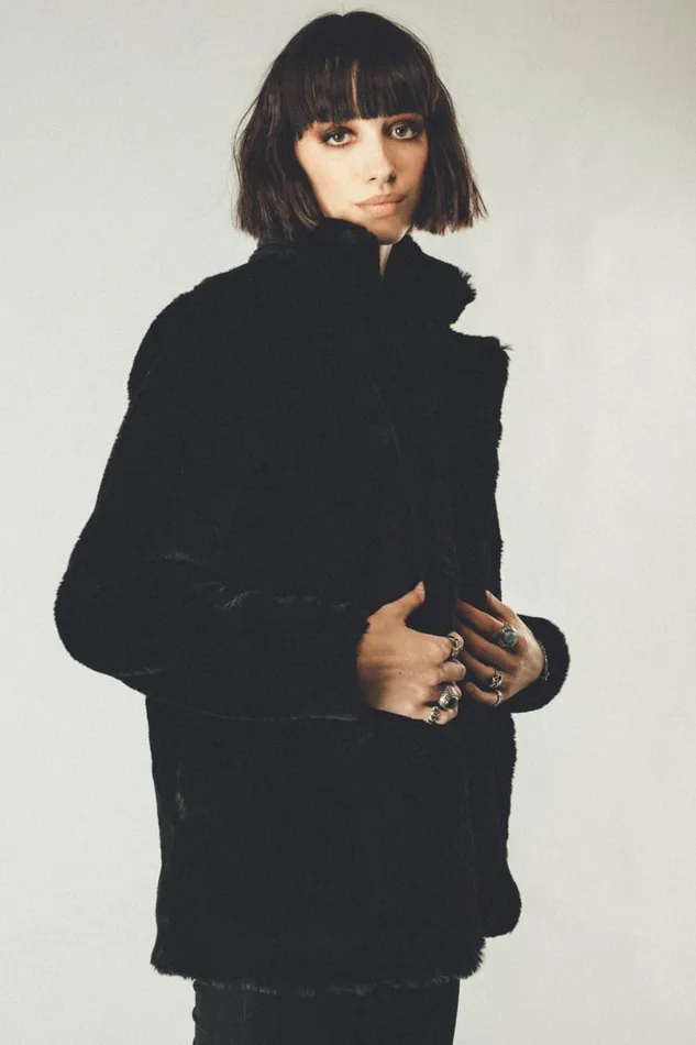 Women Faux Fur Blazer Black OTHER JACKETS and COATS Women Faux Fur Blazer Black OTHER JACKETS and COATS