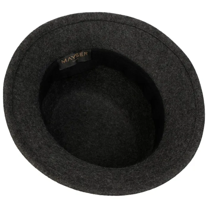 Women Fenja Women039s Hat Anthracite Mayser Felt Hats Women Fenja Women039s Hat Anthracite Mayser Felt Hats