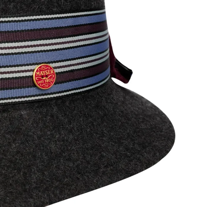 Women Fenja Women039s Hat Anthracite Mayser Felt Hats Women Fenja Women039s Hat Anthracite Mayser Felt Hats