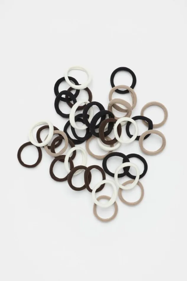 Women Hair Accessories Seed Heritage Hair Tie Set Cookie
