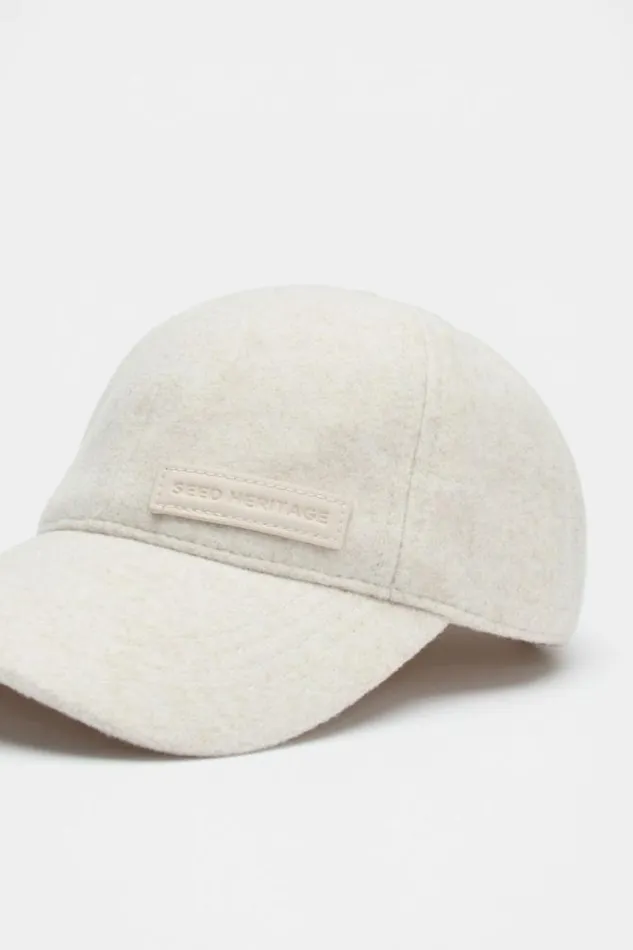 Women Hats and Gloves Seed Heritage Felt Cap Oat