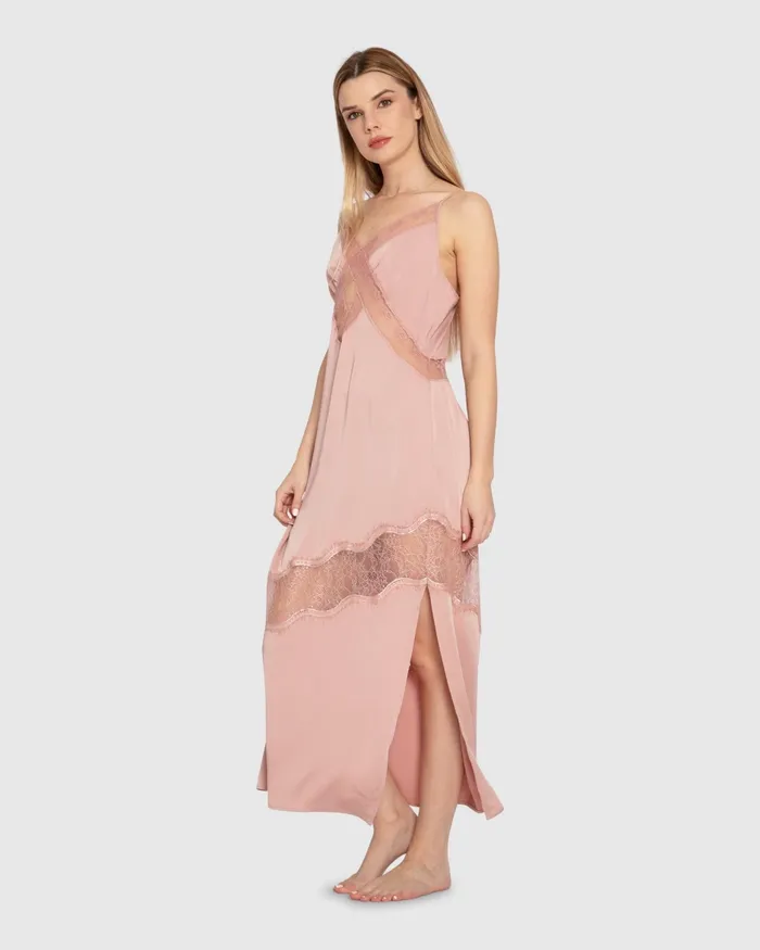 Women Heavenly Bodies Lace Slip Dress 8211 Rose Dresses Belle and Bloom Women Heavenly Bodies Lace Slip Dress 8211 Rose Dresses Belle and Bloom