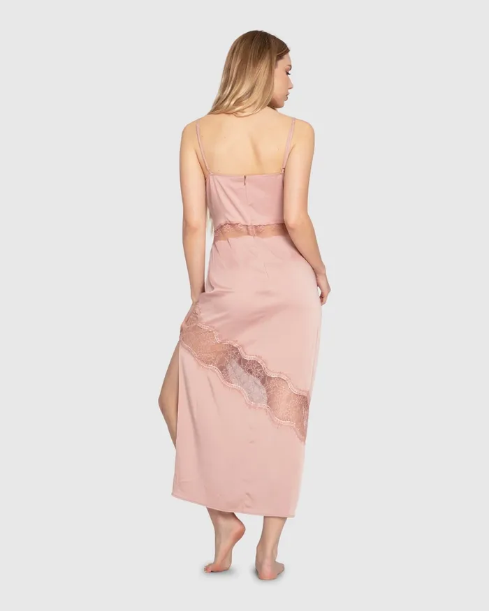 Women Heavenly Bodies Lace Slip Dress 8211 Rose Dresses Belle and Bloom Women Heavenly Bodies Lace Slip Dress 8211 Rose Dresses Belle and Bloom