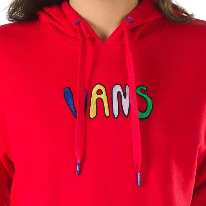 Women Hoodies and Jackets Vans Brighton Boyfriend Hoodie Racing Red Women Hoodies and Jackets Vans Brighton Boyfriend Hoodie Racing Red