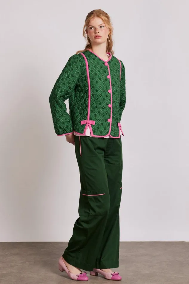 Women Jackets and Coats Damson Madder Diana Quilted Jacket