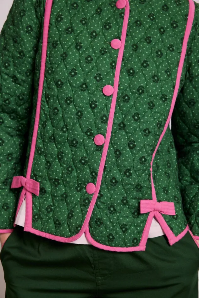 Women Jackets and Coats Damson Madder Diana Quilted Jacket