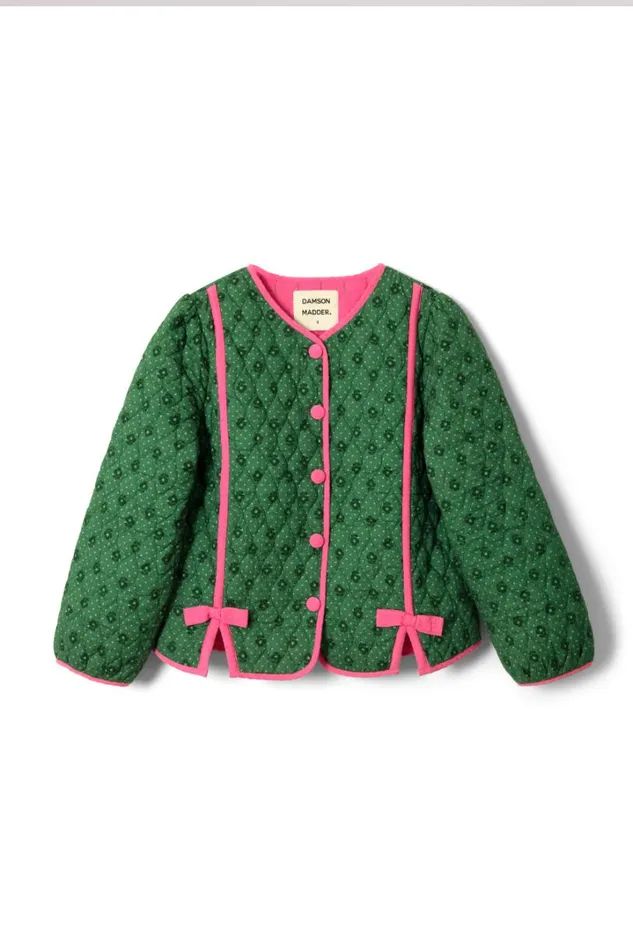 Women Jackets and Coats Damson Madder Diana Quilted Jacket
