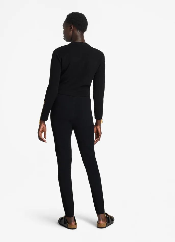 Women Jackets and Coats St John SJ Signature Trompe L039Oeil Jacket Black Women Jackets and Coats St John SJ Signature Trompe L039Oeil Jacket Black