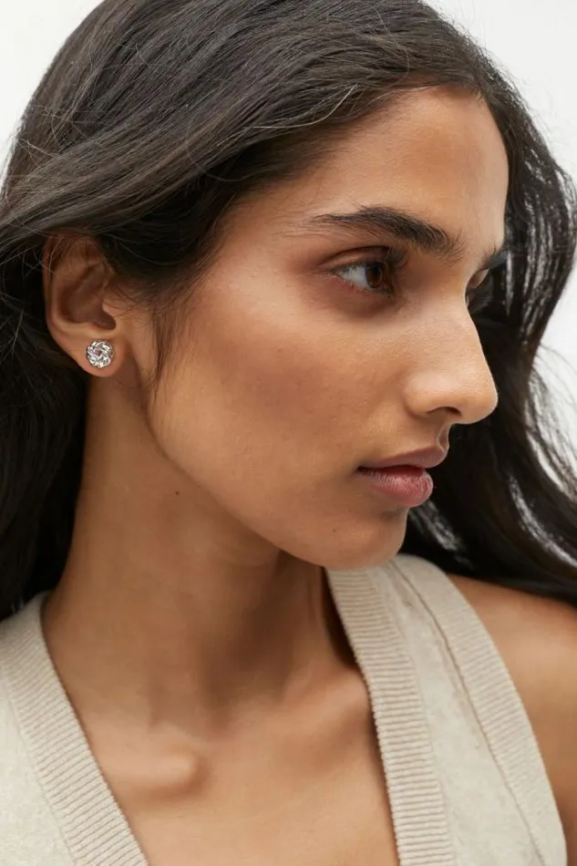 Women Jewellery Seed Heritage Looped Ear Pack Silver