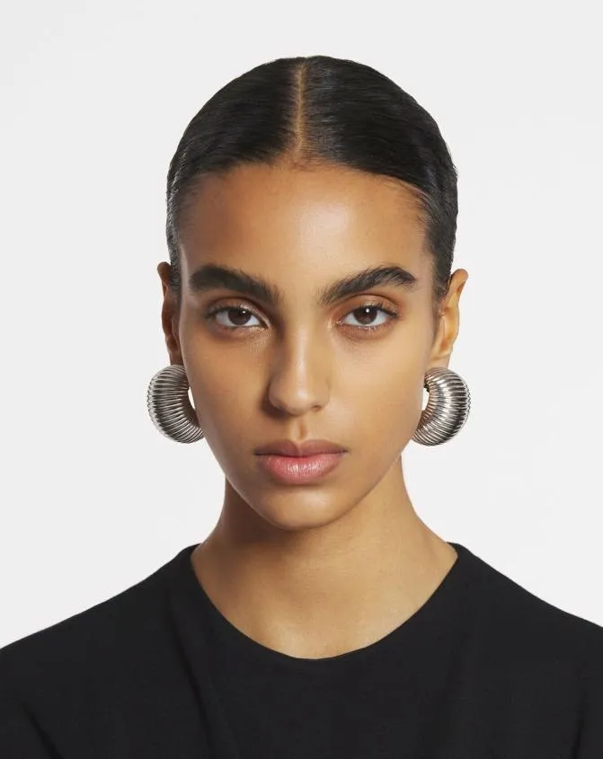 Women Jewelry Lanvin Arpge Xl Earrings Silver Women Jewelry Lanvin Arpge Xl Earrings Silver