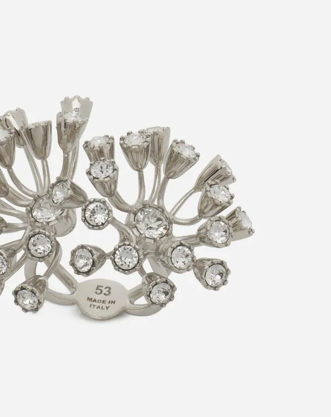 Women Jewelry Lanvin Traviata By Ring Silvercrystal Women Jewelry Lanvin Traviata By Ring Silvercrystal