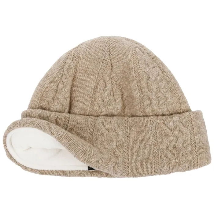 Women Joyce Cable Knit Beanie Beige Mayser Beanie Hats Women Joyce Cable Knit Beanie Beige Mayser Beanie Hats