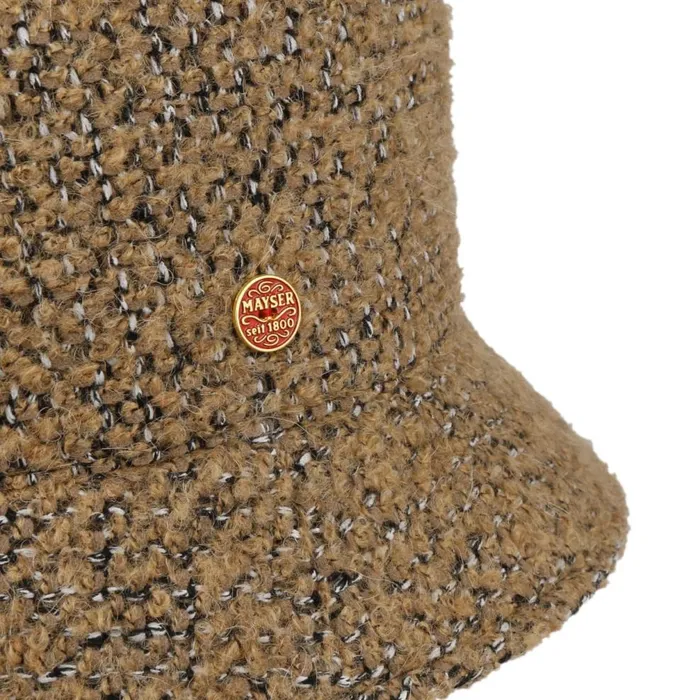 Women Julie Boucle Bucket Women039s Hat Camel Mayser Bucket Hats Women Julie Boucle Bucket Women039s Hat Camel Mayser Bucket Hats