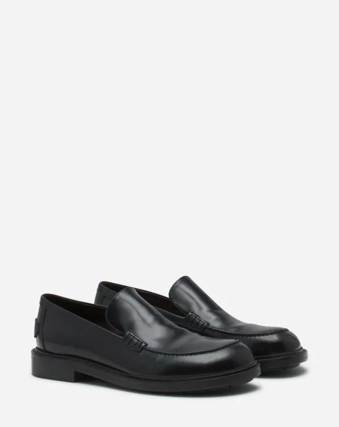 Women Loafers Lanvin Spinto Loafers In Glossy Leather Black Women Loafers Lanvin Spinto Loafers In Glossy Leather Black