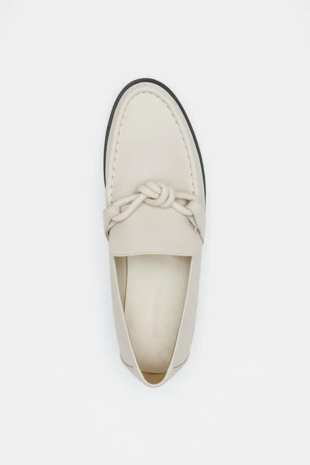 Women Loafers Seed Heritage Dakota Knot Detail Loafer Cream