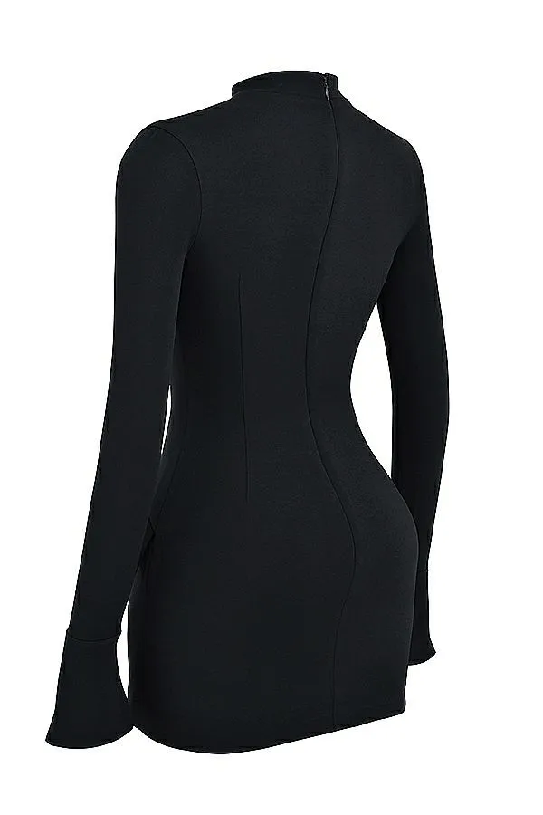 Women Mahalia Black Mini Dress House Of CB Dresses