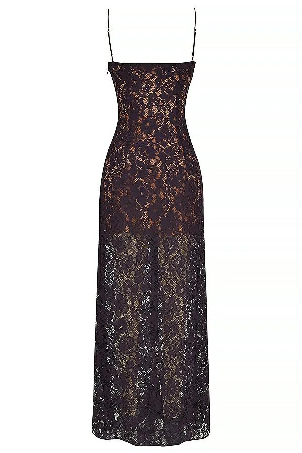 Women Malia Night Shade Lace Maxi Dress House Of CB Dresses Women Malia Night Shade Lace Maxi Dress House Of CB Dresses