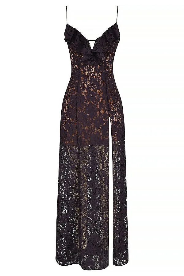 Women Malia Night Shade Lace Maxi Dress House Of CB Dresses Women Malia Night Shade Lace Maxi Dress House Of CB Dresses