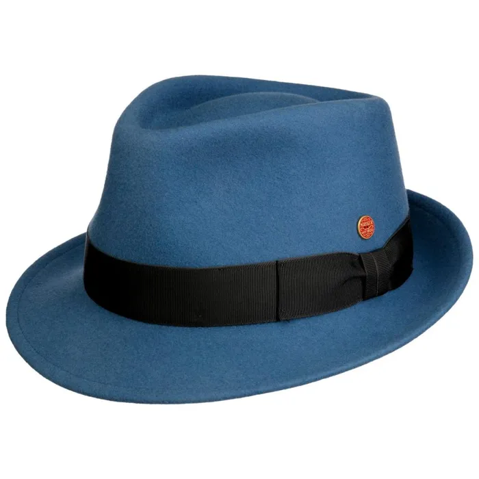 WomenMen Classico Trilby Blue Mayser Trilby Hats