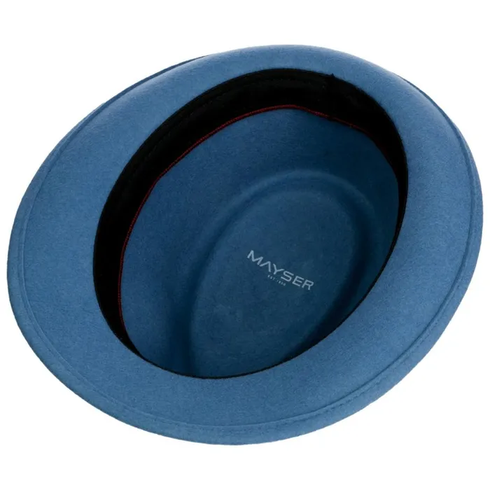WomenMen Classico Trilby Blue Mayser Trilby Hats WomenMen Classico Trilby Blue Mayser Trilby Hats