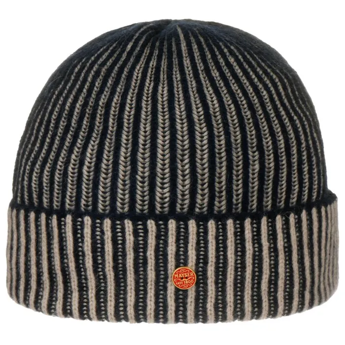 WomenMen Harper Cashmere Beanie Beigeblue Mayser Knitted Hats WomenMen Harper Cashmere Beanie Beigeblue Mayser Knitted Hats