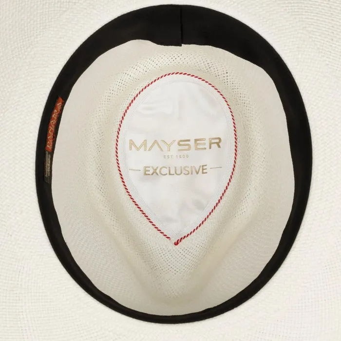WomenMen Nice Panama Hat Nature Mayser Straw Hats WomenMen Nice Panama Hat Nature Mayser Straw Hats