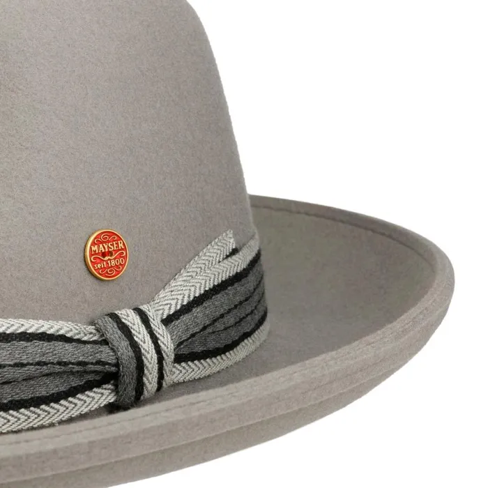 WomenMen Samuel Fedora Wool Felt Hat Blue Mayser Felt Hats WomenMen Samuel Fedora Wool Felt Hat Blue Mayser Felt Hats