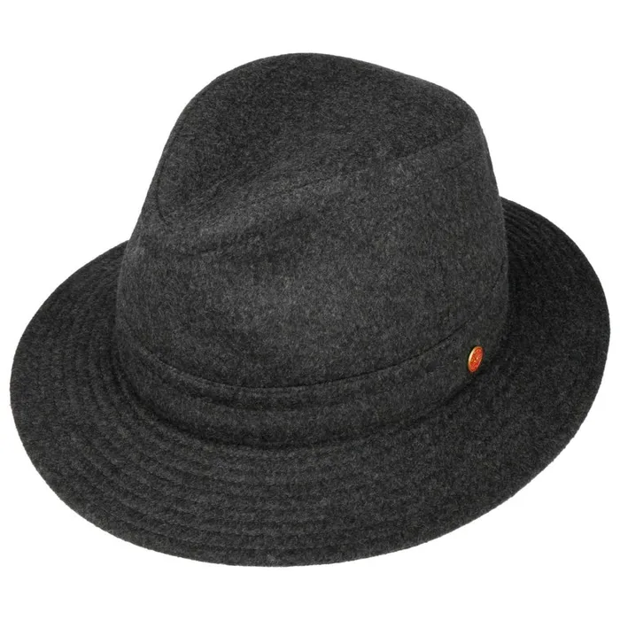 WomenMen Sheridan Traveller Wool Hat Anthracite Mayser Traveler Hats WomenMen Sheridan Traveller Wool Hat Anthracite Mayser Traveler Hats