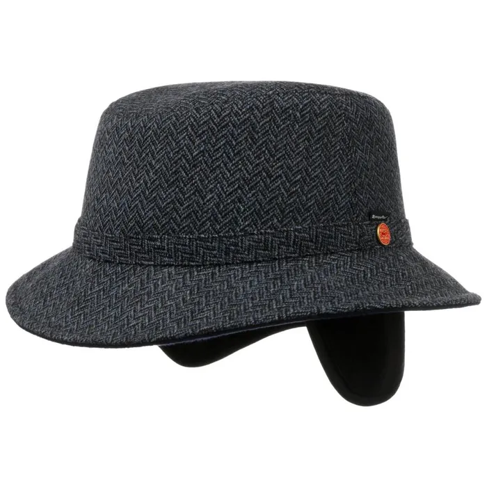 WomenMen Stuart Sympatex Wool Hat Gray Mayser Bucket Hats