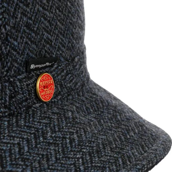 WomenMen Stuart Sympatex Wool Hat Gray Mayser Bucket Hats WomenMen Stuart Sympatex Wool Hat Gray Mayser Bucket Hats