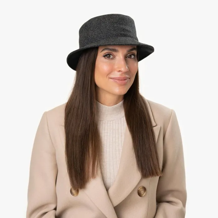 WomenMen Stuart Sympatex Wool Hat Gray Mayser Bucket Hats WomenMen Stuart Sympatex Wool Hat Gray Mayser Bucket Hats