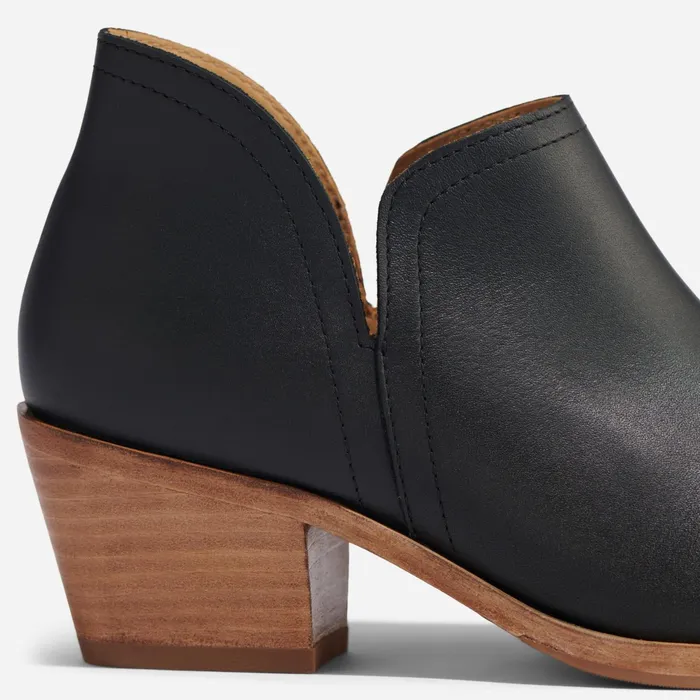 Women Mia Everyday Ankle Bootie Black Nisolo Boots