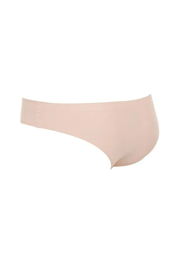 Women Micromodal Seamless Briefs 8211 Beige House Of CB Shapewear