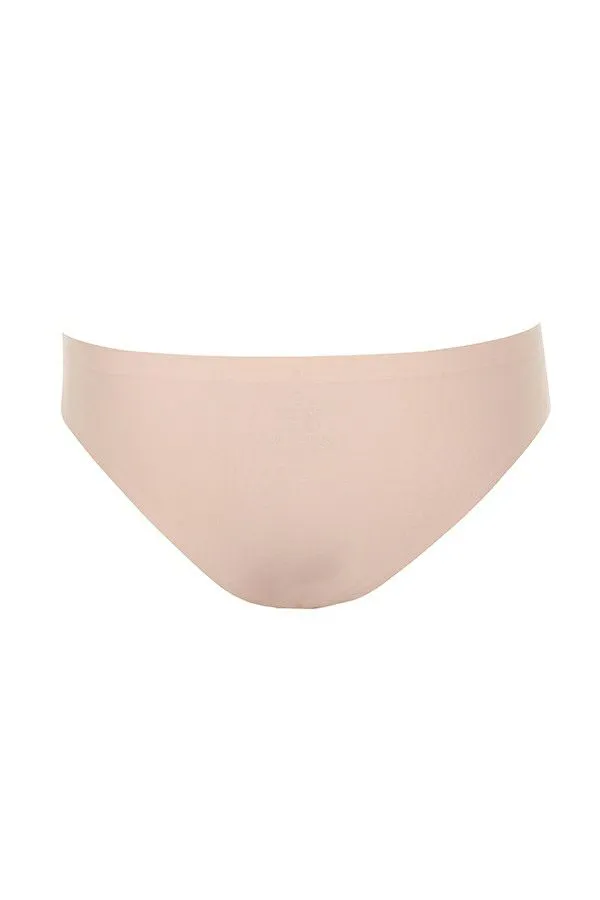 Women Micromodal Seamless Briefs 8211 Beige House Of CB Shapewear
