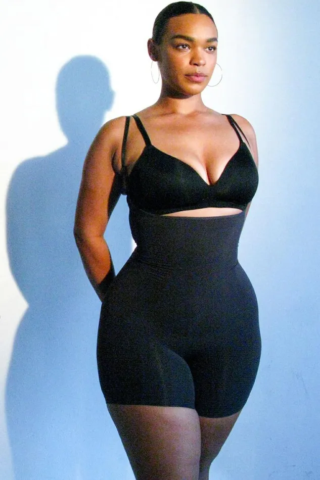 Women MID THIGH SCULPTING BODYSUIT INK House Of CB Shapewear Women MID THIGH SCULPTING BODYSUIT INK House Of CB Shapewear