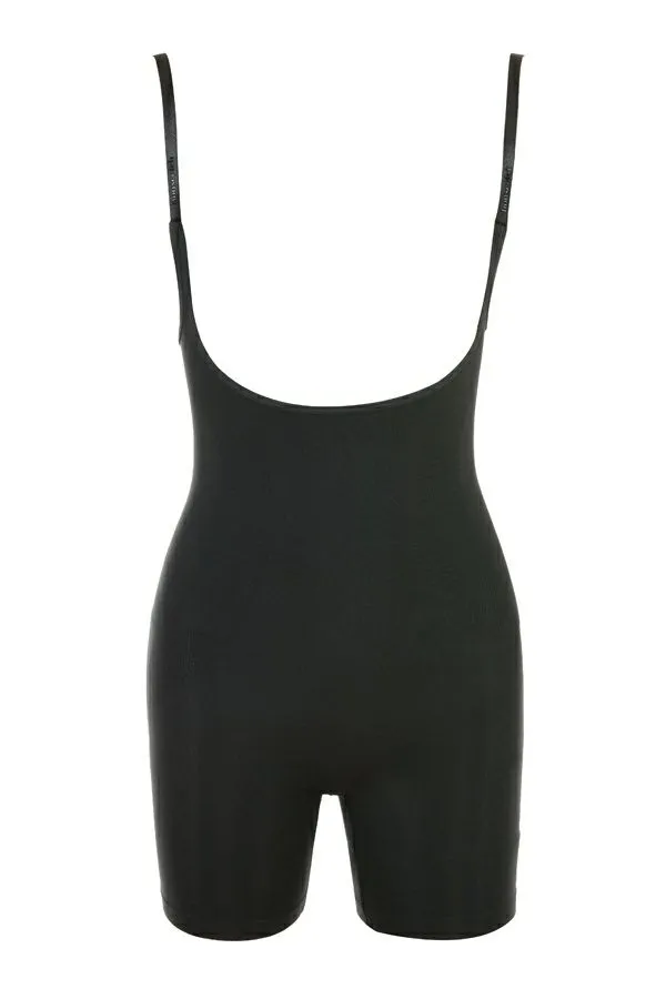 Women MID THIGH SCULPTING BODYSUIT INK House Of CB Shapewear Women MID THIGH SCULPTING BODYSUIT INK House Of CB Shapewear