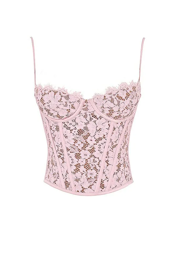 Women Mila Rose Lace Underwired Corset House Of CB Corsets Women Mila Rose Lace Underwired Corset House Of CB Corsets
