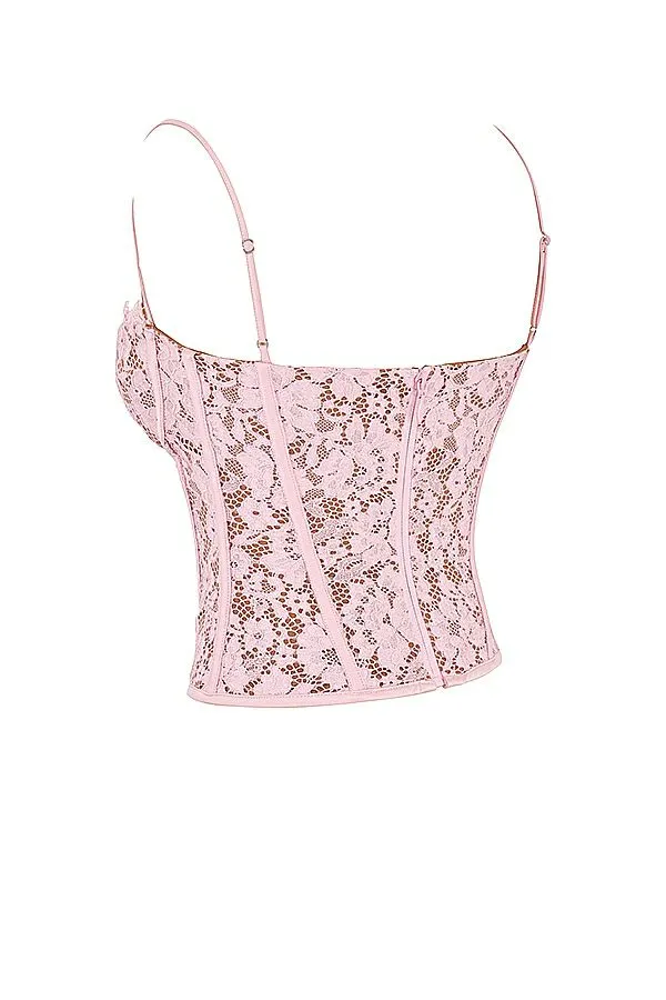 Women Mila Rose Lace Underwired Corset House Of CB Corsets Women Mila Rose Lace Underwired Corset House Of CB Corsets