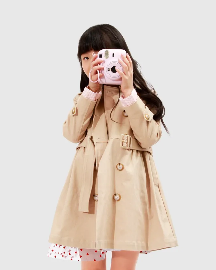 Women Miss Sunshine Trench Coat 8211 Camel Girls Belle and Bloom