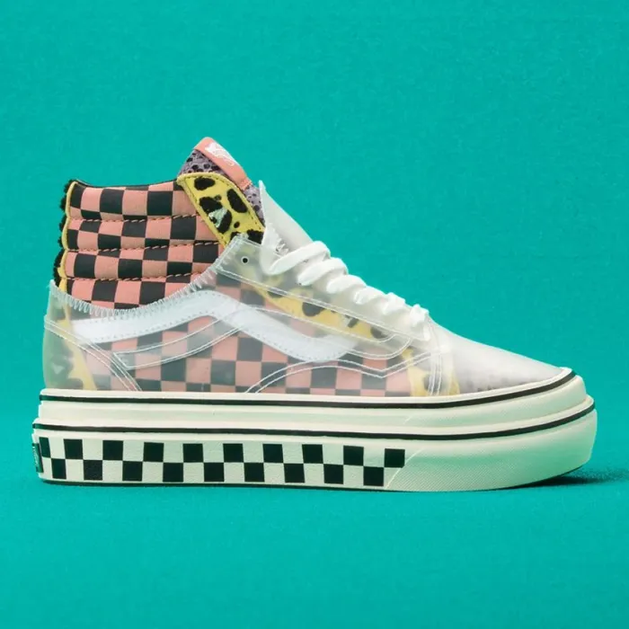 Women Mixed Media Super ComfyCush Sk8Hi Skool MultiAntique Classics Shoes Vans Women Mixed Media Super ComfyCush Sk8Hi Skool MultiAntique Classics Shoes Vans