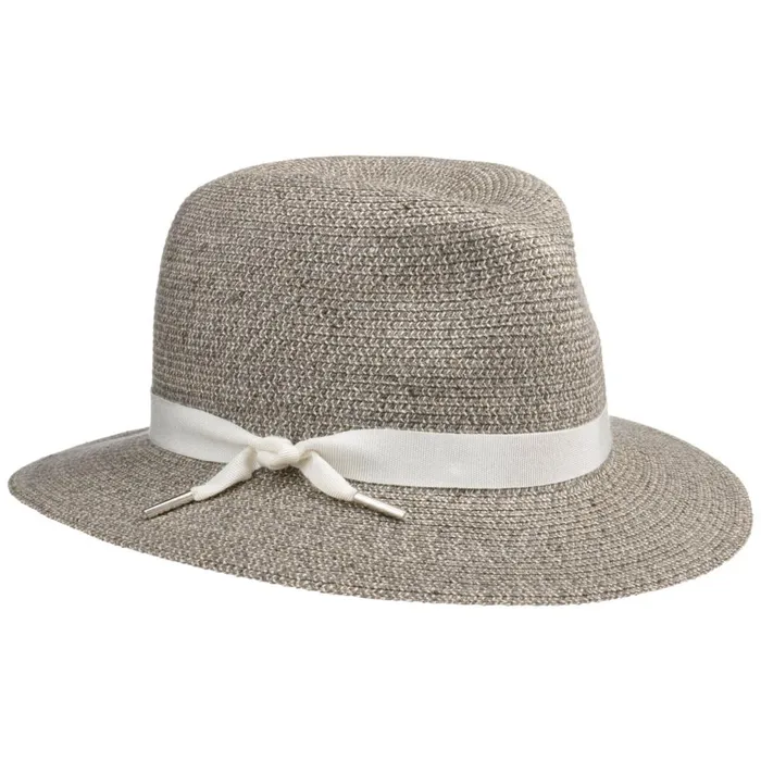 Women Nane Crushable Classic Trim Hat Graymottled Mayser Traveler Hats