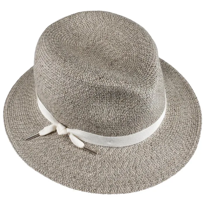Women Nane Crushable Classic Trim Hat Graymottled Mayser Traveler Hats